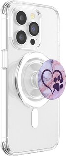 Foto 4 | Foto 4 | Phone Grip Asbdesigns Con Estampado De Patas De Perro Moradas En Forma De Corazón - Venta Internacional.