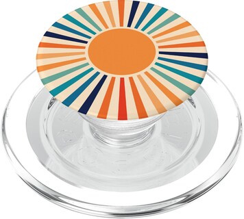 Foto 1 | Foto 1 | Popsockets Popgrip Para Magsafe Vintage Sun Retro 70 Boho - Venta Internacional.