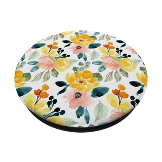 Foto 2 | Foto 2 | Popsockets Adhesivo Popgrip Diseño Con Estampado Floral En Acuarela - Venta Internacional.