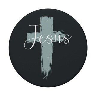 Foto 3 | Foto 3 | Empuñadura Para Teléfono Móvil Boredkoalas Jesus On Cross Adhesivo Popgrip - Venta Internacional.