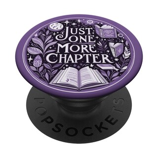 Foto 1 | Foto 1 | Adhesivo Popsockets Popgrip Just One More Chapter Purple - Venta Internacional.
