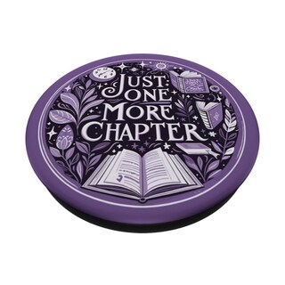Foto 2 | Foto 2 | Adhesivo Popsockets Popgrip Just One More Chapter Purple - Venta Internacional.