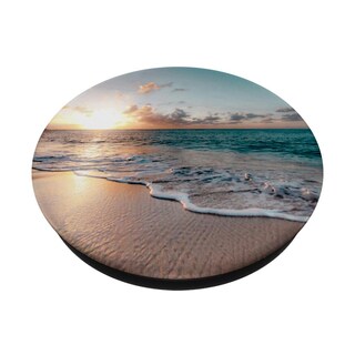Foto 2 | Foto 2 | Soporte Para Teléfono Pop Knobs Beach Ocean Sunset Wave Tropical Sand - Venta Internacional.