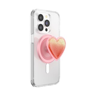 Foto 1 | Foto 1 | Empuñadura Para Teléfono Popsockets Magsafe Con Soporte En Forma De Corazón Rosa - Venta Internacional.