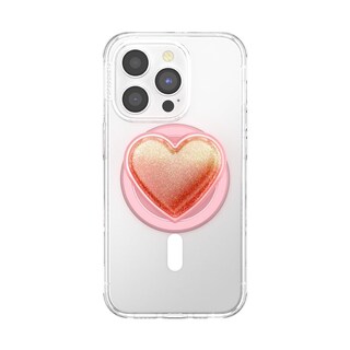 Foto 3 | Foto 3 | Empuñadura Para Teléfono Popsockets Magsafe Con Soporte En Forma De Corazón Rosa - Venta Internacional.