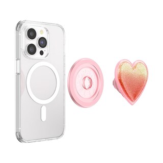 Foto 4 | Foto 4 | Empuñadura Para Teléfono Popsockets Magsafe Con Soporte En Forma De Corazón Rosa - Venta Internacional.