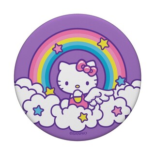 Foto 3 | Foto 3 | Empuñadura Intercambiable Para Teléfonos Y Tabletas Hello Kitty Popsockets - Venta Internacional.