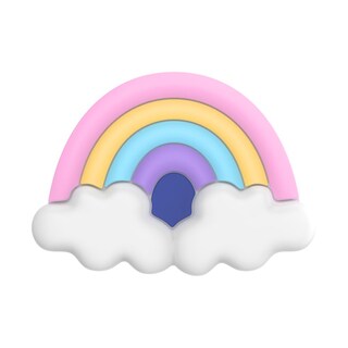 Foto 5 | Foto 5 | Soporte Popsockets Popoout Rainbow Fluff Para Teléfono - Venta Internacional.