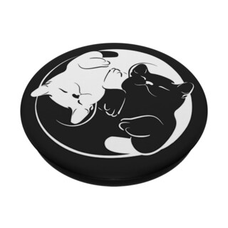 Foto 2 | Foto 2 | Popsockets Popgrip Bonito Diseño De Gatos Yin Yang Para Teléfonos Y Tabletas - Venta Internacional.