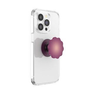 Foto 2 | Foto 2 | Empuñadura De Teléfono Popsockets Moldeada Con Forma De Flor Y Vino Translúcida - Venta Internacional.