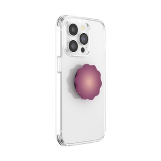 Foto 3 | Foto 3 | Empuñadura De Teléfono Popsockets Moldeada Con Forma De Flor Y Vino Translúcida - Venta Internacional.
