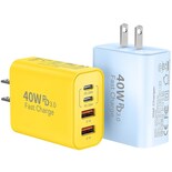 Bloque De Carga Rápida Usb C Vilive 40 W 4 Puertos Tipo C Samsung - Venta Internacional.