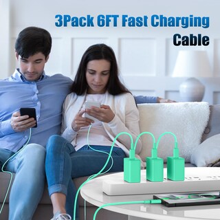 Foto 7 | Foto 7 | Cargador Essri Usb C De 45 W Para Samsung Galaxy S24 Ultra Green Paquete De 3 - Venta Internacional.