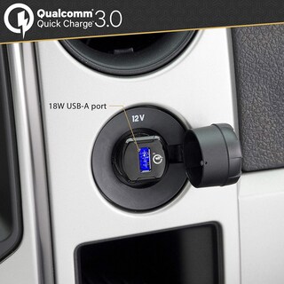 Foto 5 | Foto 5 | Cargador De Coche Scosche Usbcqc-rp 18w Qualcomm Quick Charge 3.0 - Venta Internacional.