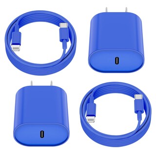 Foto 1 | Foto 1 | Cargador Rápido Essri Usb C De 20 W Para Iphone 14/13/12 Con Paquete De 2 Unidades De 6 Pies - Venta Internacional.
