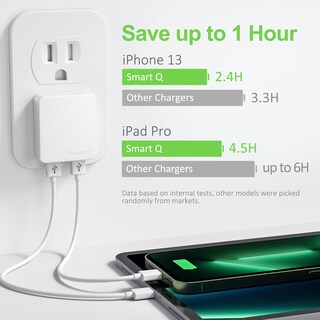 Foto 2 | Foto 2 | Cargador De Pared Usb Nekmit De Doble Puerto Ultrafino Y Plano Paquete De 2 - Venta Internacional.