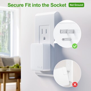 Foto 4 | Foto 4 | Cargador De Pared Usb Nekmit De Doble Puerto Ultrafino Y Plano Paquete De 2 - Venta Internacional.