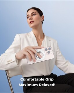 Foto 4 | Foto 4 | Soporte Magnético Para Anillo De Teléfono Superone Para Iphone 12-17 Color Azul - Venta Internacional.