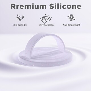 Foto 6 | Foto 6 | Anillo Magnético De Silicona Hsaohd Para Teléfono Celular Color Morado - Venta Internacional.