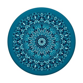 Foto 3 | Foto 3 | Soporte Para Teléfono Móvil Mandala Forever Azul Turquesa Verde Azulado Henna - Venta Internacional.