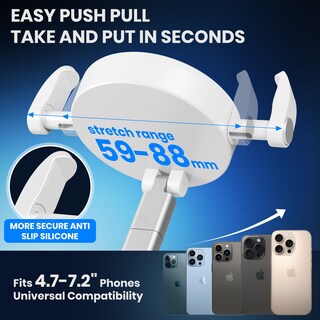 Foto 5 | Foto 5 | Soporte Magnético Al Vacío Para Teléfono Treefia Mejorado Ajustable En 360° - Venta Internacional.