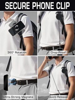 Foto 3 | Foto 3 | Soporte De Teléfono Universal Para Muñeca/mochila Con Clip Magnético - Venta Internacional.