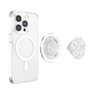 Foto 3 | Foto 3 | Popsockets Popgrip Para Teléfonos Y Tabletas Gris Con Estampado De Leopardo - Venta Internacional.