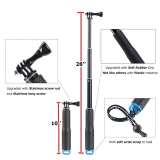 Foto 2 | Foto 2 | Selfie Stick Trehapuva Con Extensión De 71 Cm Impermeable Para Gopro - Venta Internacional.