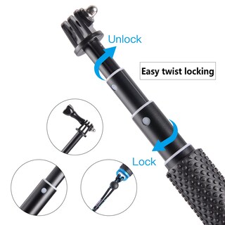 Foto 3 | Foto 3 | Selfie Stick Trehapuva Con Extensión De 71 Cm Impermeable Para Gopro - Venta Internacional.
