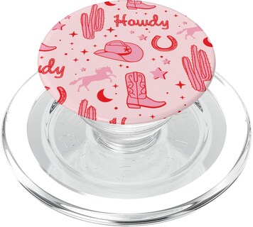 Foto 1 | Foto 1 | Sombrero De Vaquero Popsockets Popgrip Para Magsafe Con Patrones Estéticos - Venta Internacional.