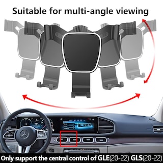 Foto 5 | Foto 5 | Soporte De Teléfono De Coche Lunqin Para Mercedes Benz Gle Gls 2020-25 - Venta Internacional.