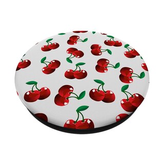Foto 2 | Foto 2 | Empuñadura De Teléfono Cute Cherries Popsockets Popgrip Con Estampado De Cerezas - Venta Internacional.