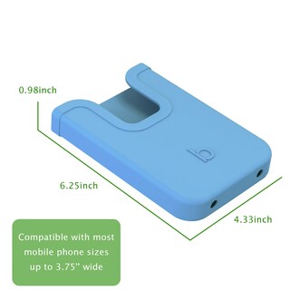 Foto 3 | Foto 3 | Soporte Para Teléfono Móvil Easydog De Silicona Para Bolsas Bogg Color Azul - Venta Internacional.
