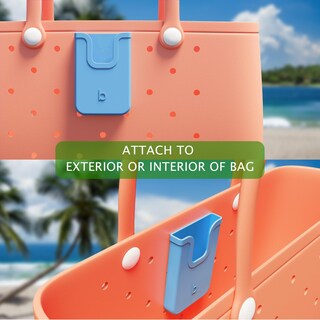 Foto 6 | Foto 6 | Soporte Para Teléfono Móvil Easydog De Silicona Para Bolsas Bogg Color Azul - Venta Internacional.