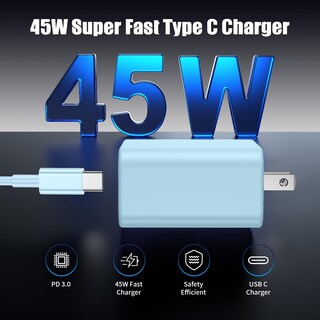 Foto 2 | Foto 2 | Cargador Essri Usb C De 45 W Para Samsung Galaxy S24 Con Cable De 6 Pies - Venta Internacional.