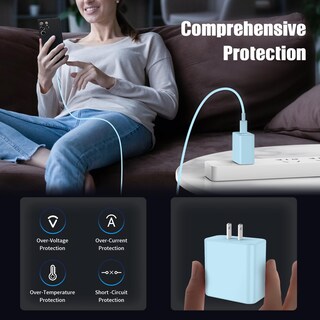 Foto 4 | Foto 4 | Cargador Essri Usb C De 45 W Para Samsung Galaxy S24 Con Cable De 6 Pies - Venta Internacional.