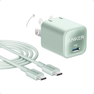 Foto 1 | Foto 1 | Cargador Anker Nano 30w Usb C Gan Piq 3.0 Para Iphone Verde - Venta Internacional.