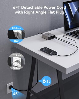 Foto 4 | Foto 4 | Estación De Carga Lixon Usb C 200 W 8 Puertos Cargador Rápido Gan - Venta Internacional.