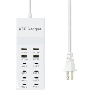 Foto 1 | Foto 1 | Cargador Usb Frisatpow Estación De Carga Usb-a De 12 Puertos 2 4 A Y Usb-c - Venta Internacional.
