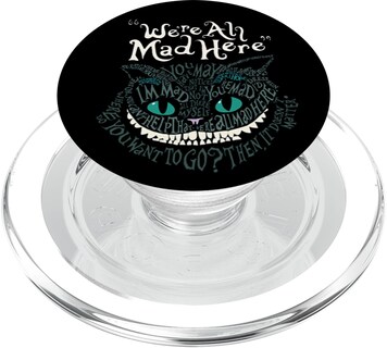 Foto 1 | Foto 1 | Popsockets Popgrip Para Teléfonos Y Tabletas Cheshire Alice Cat - Venta Internacional.