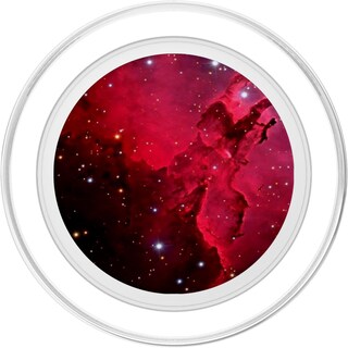 Foto 2 | Foto 2 | Accesorio Para Teléfono Popsockets Popgrip Red Black Nebula Galaxy - Venta Internacional.