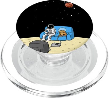 Foto 1 | Foto 1 | Empuñadura De Teléfono Popsockets Popgrip Para Magsafe Astronaut Cat - Venta Internacional.