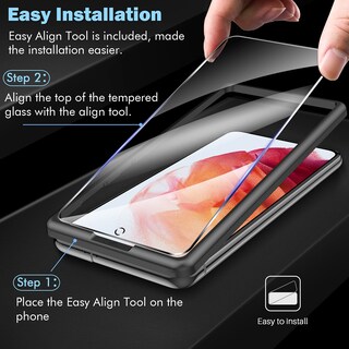 Foto 3 | Foto 3 | Paquete De 2 Protectores De Pantalla Lk Para Samsung Galaxy S21 De 6.2 Pulgadas Y 9h - Venta Internacional.