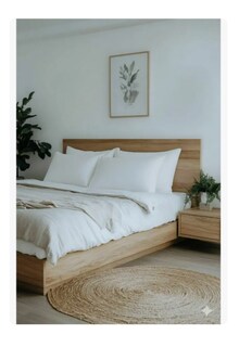 Foto 2 | Foto 2 | Almohada 2 Pack King Size Microfibra Media Blanco