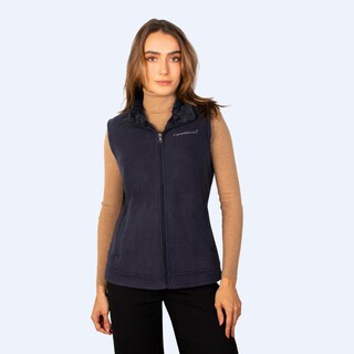 Foto 1 | Foto 1 | Chaleco De Fleece Para Mujer Con Forro De Fur Greenlander Azul Marino