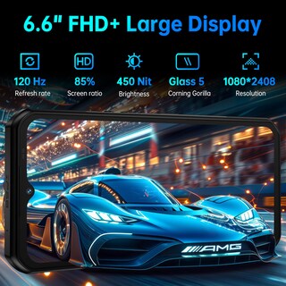 Foto 5 | Foto 5 | Smartphone Oukitel Wp55 36 Gb 256 Gb 11000 Mah Android 15 110 V - Venta Internacional.