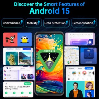 Foto 7 | Foto 7 | Smartphone Oukitel Wp55 36 Gb 256 Gb 11000 Mah Android 15 110 V - Venta Internacional.