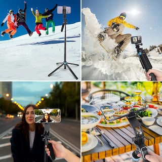 Foto 7 | Foto 7 | Trípode Selfie Stick Eocean De 71 Cm Con Mando A Distancia Para Iphone/android - Venta Internacional.