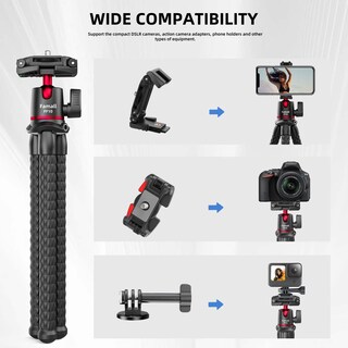 Foto 6 | Foto 6 | Trípode De Teléfono Flexible Famall Para Gopro Con Control Remoto Y Soporte - Venta Internacional.