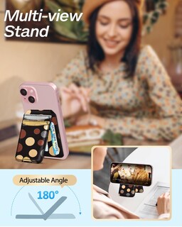Foto 5 | Foto 5 | Tarjetero Plegable Magnético Shorogyt Para Iphone 12 A 17 - Venta Internacional.